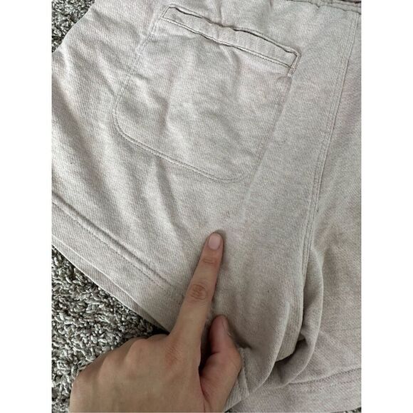 Athleta Farallon Shorts Pull On Lounge Drawstring Pocket High Rise Shorts Size 0 - Picture 8 of 9